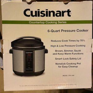 Cuisinart 6-Qt Electric Pressure Cooker Countertop